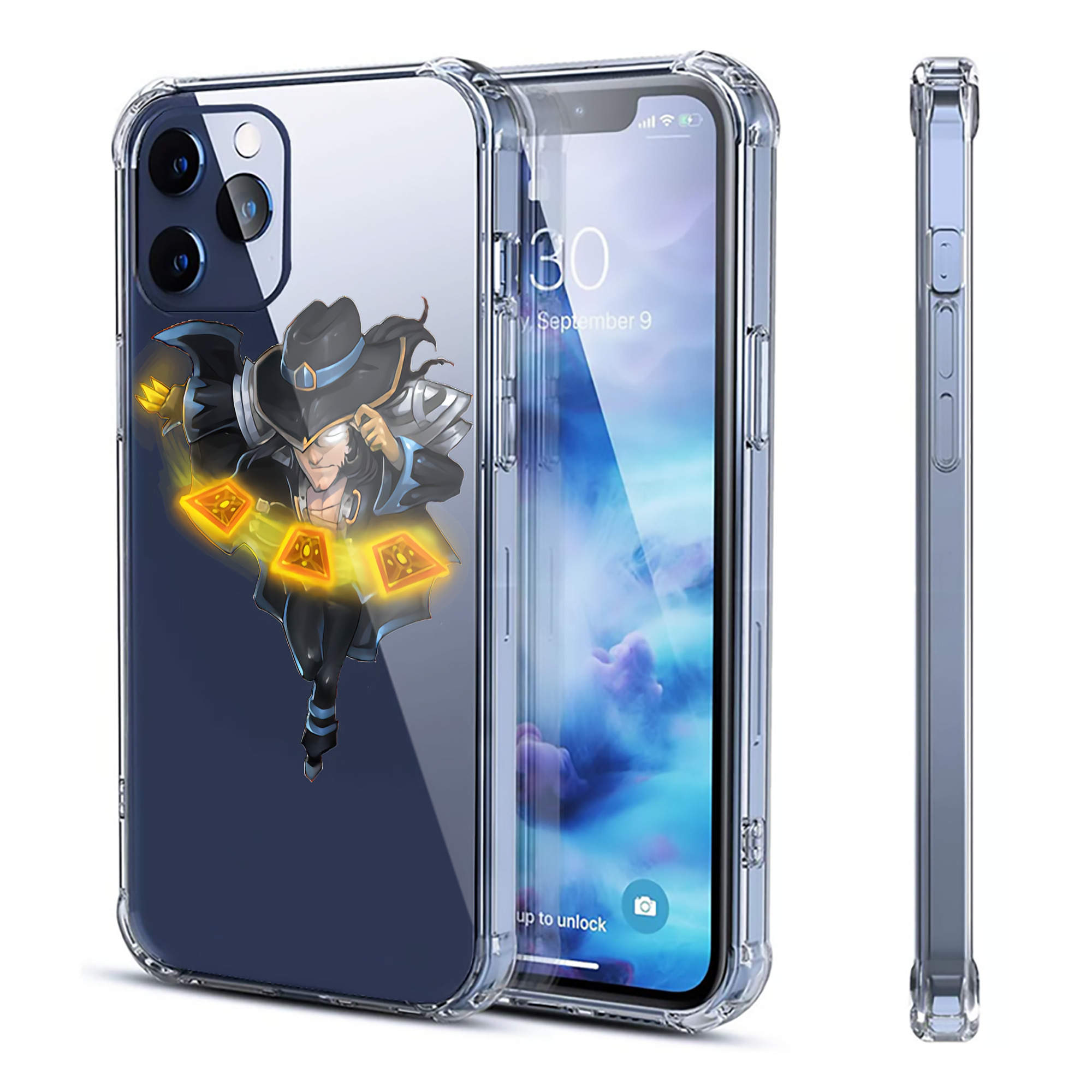（画像用） リーグ・オブ・レジェンド League of Legends LOL 【iPhone 12シリーズ対応】透明スマホケース（クリアソフトケース）
